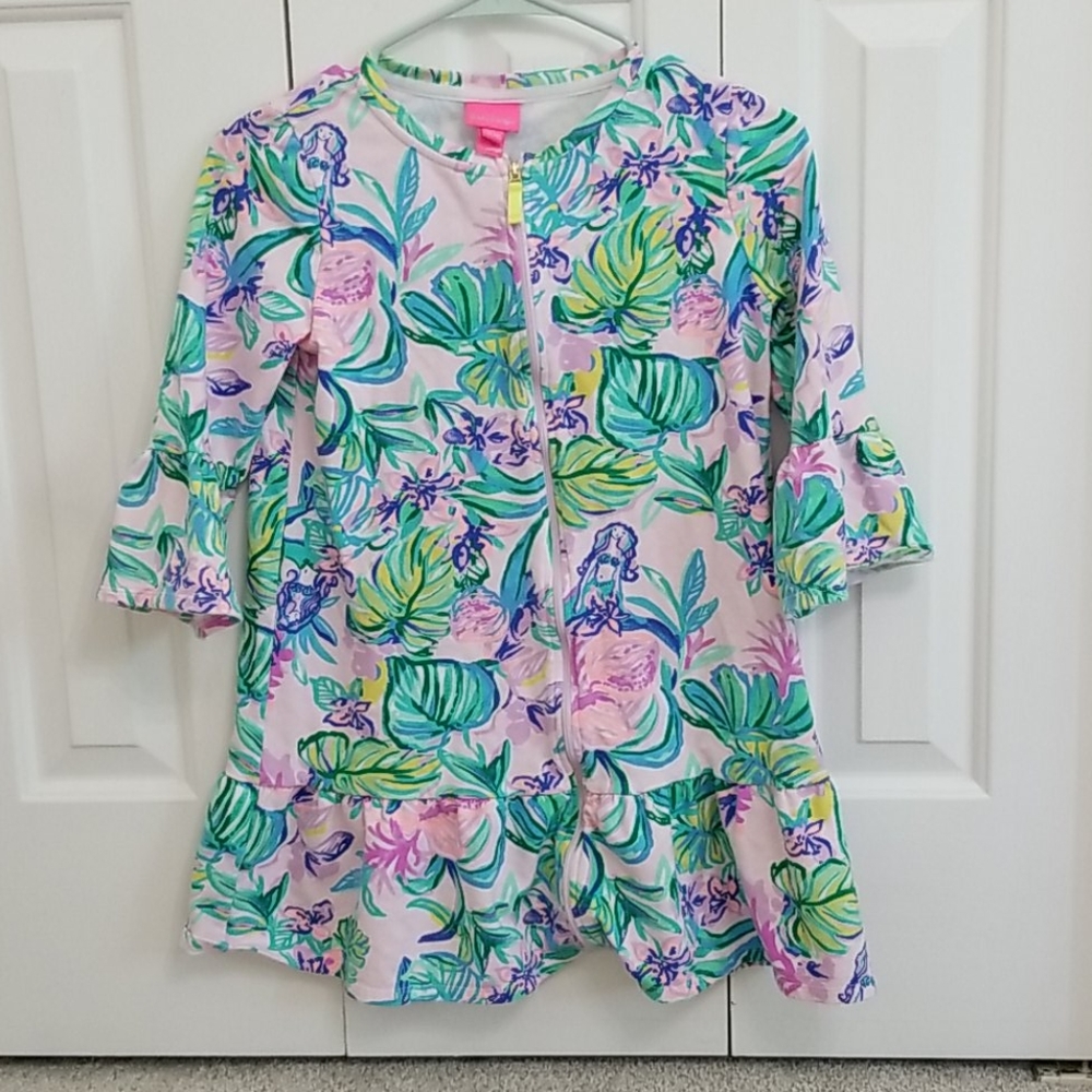 Lilly Pulitzer Girls Mermaid Cover-up XL